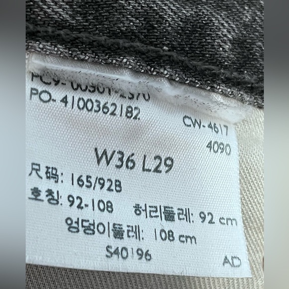 Levi’s 501 Men’s Button Fly Jeans Size 36 x 29 - Picture 12 of 13